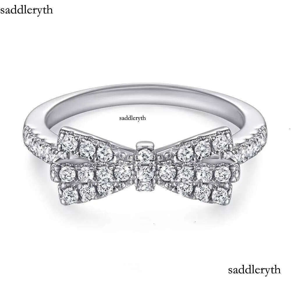 Custom Butterfly Shape Ring Moissanite or Zircon Gold Plated Jewelry Sterling for Woman Rings Sier ea