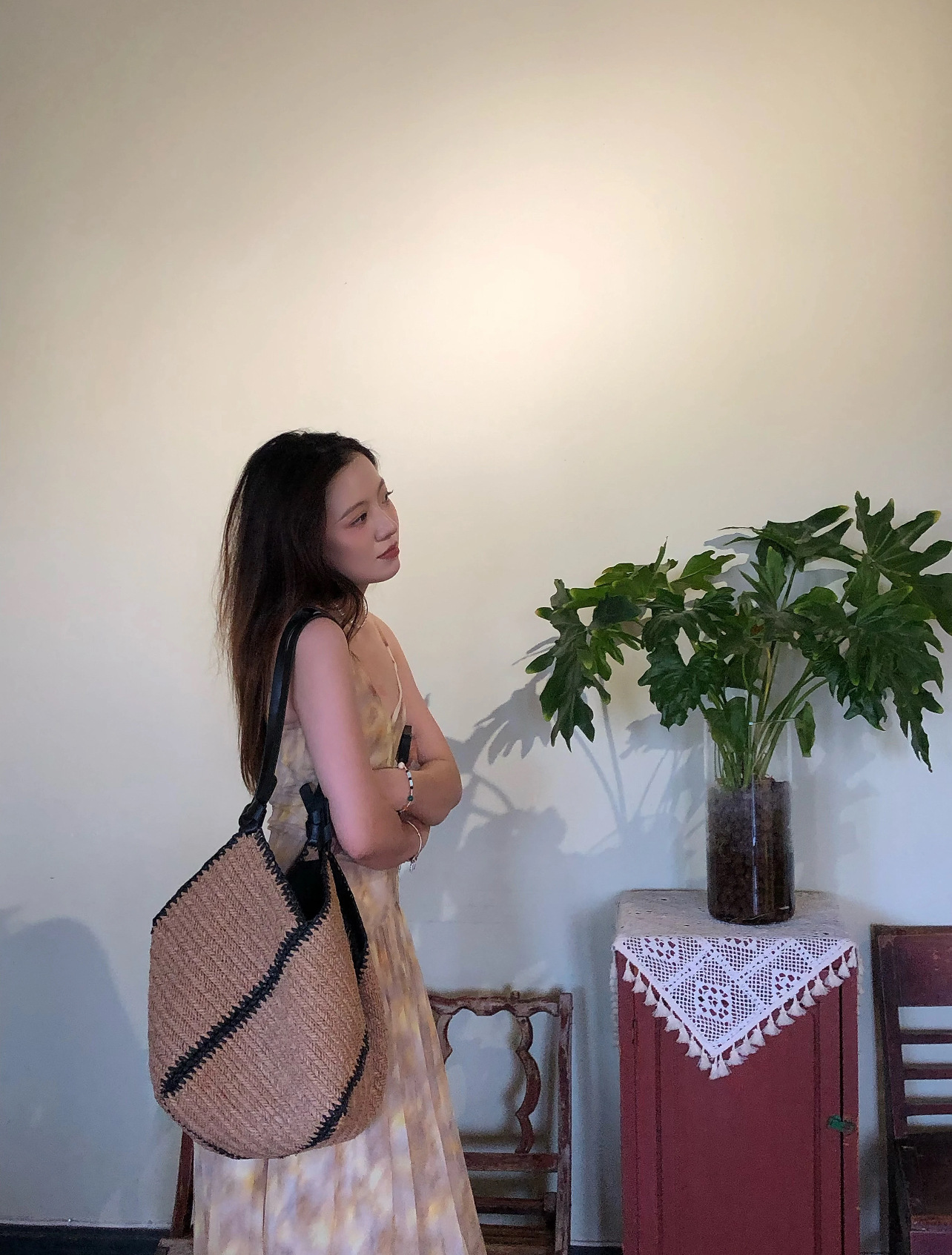 2025 Autumn/Winter New Fashionable Lazy bag Weaving Minimalist Large Capacity Beach Handheld Straw Bag Women's Shoulder Bag Designer Bag