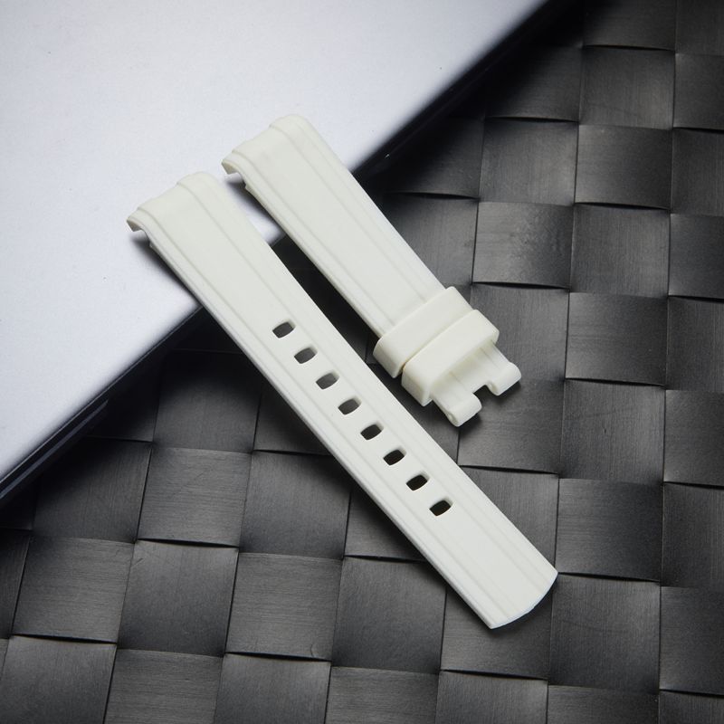 Extra Long Band XL XXL Silicone watch straps Men Soft Quick Release Watchband for Large Wrist Replacement - 18mm ... 20mm 22mm 24mm