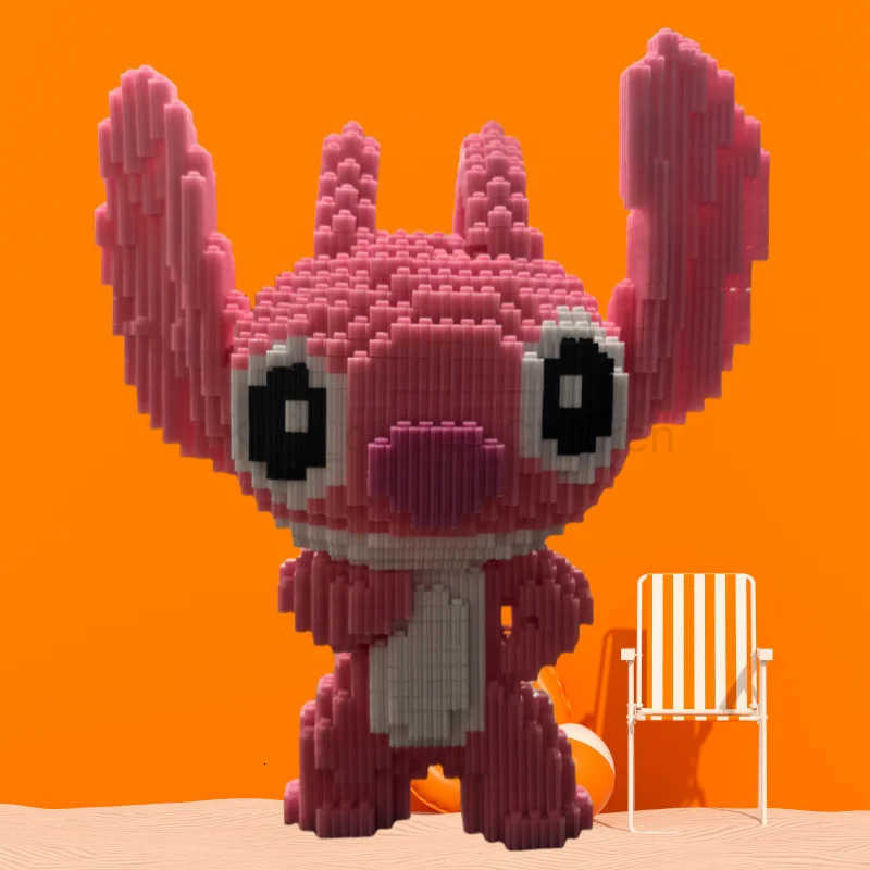 Disney 3000pcs Stitch Building Block Toy Set for Boys and Girls Birthday Christmas Childrens Adult Gift Toys Rapid Delivery H250925