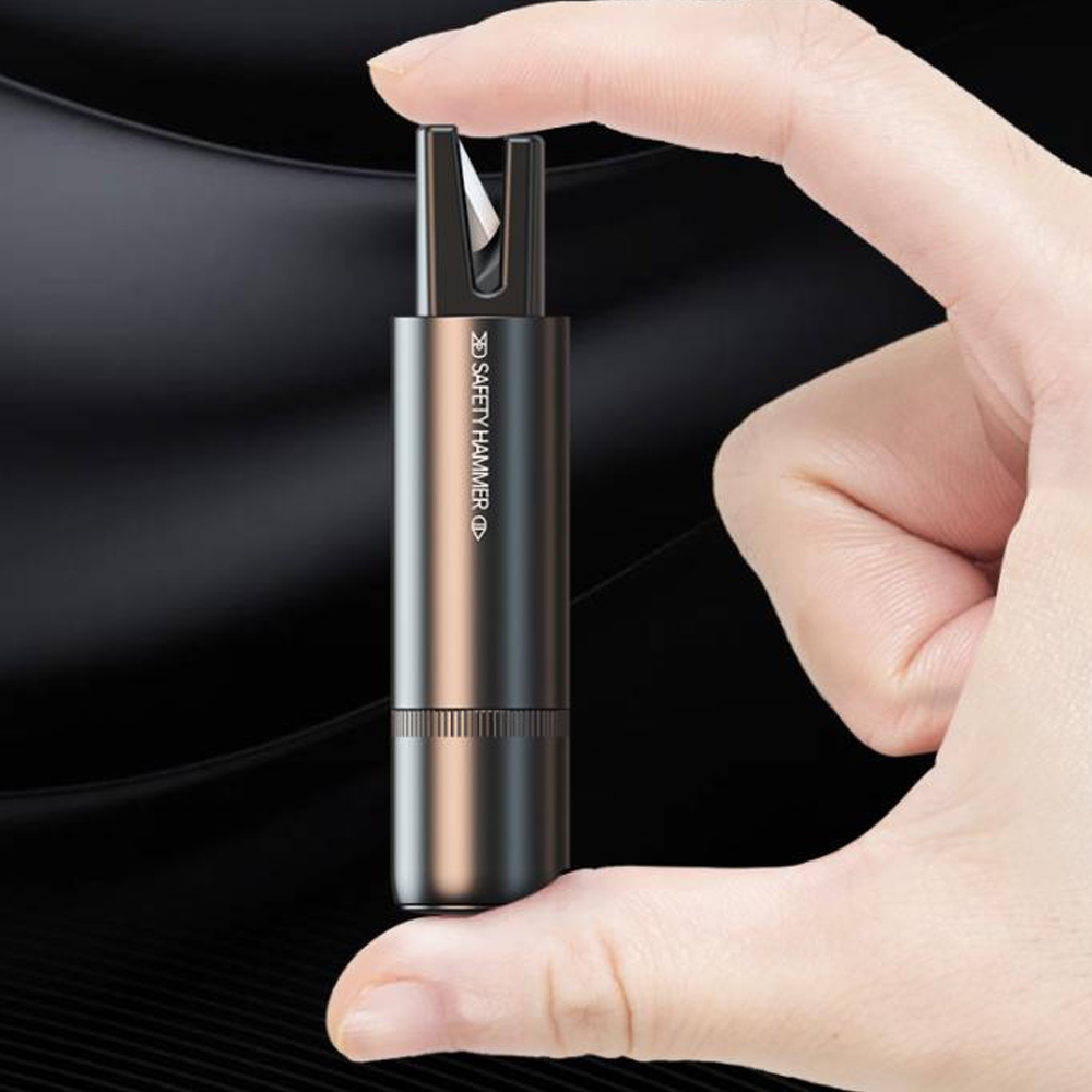 new version car window breaker emergency Hammer Car Safety Hammer Seat Belt Cutter Life-Saving Escape hammer aluminum alloy