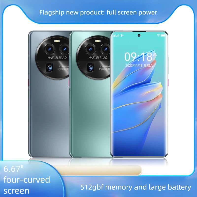 X80 PRO Smartphone 6.6"FHD+ 5150 mAh 8GB+256GB Mobile Phone 48MP Android 13 Cell Phone mobile phone SANNAING