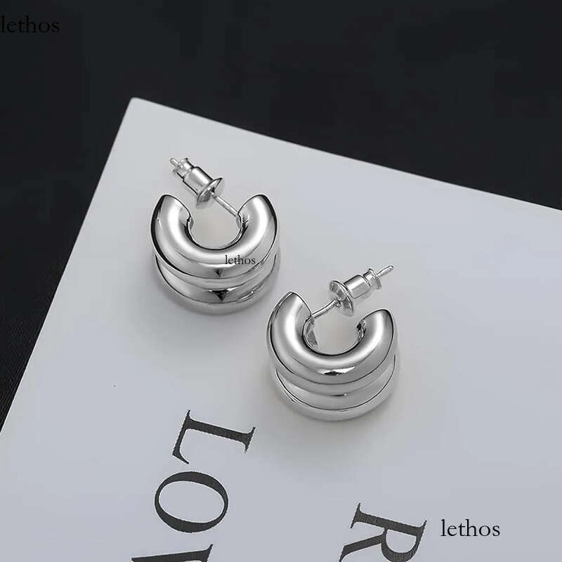Fashion Stud Earring Designer Woman Gold Earrings Hoop Metal Dia Jewelry Party Wedding Anniversary Gift