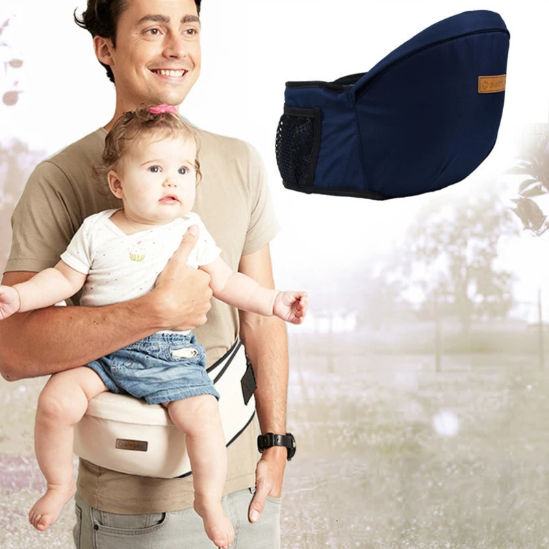 High Quality Baby Waist Stool Walkers Baby Sling Hold Waist Belt Backpack Hipseat Kids Infant Hip Seat 250113