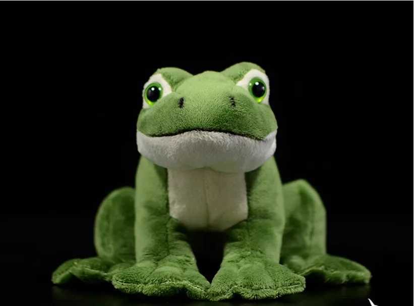 16cm Funny Cute Green Frog Plush Toy Soft StuffedAnial Frog Cartoon Animal Doll For Gift C250925