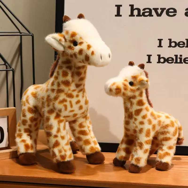 Latest Simulated Giraffe Doll Kawaii Stuffed Plush Toy Doll Cartoon Anime Cute Pillow Holiday Gift Fun Doll for Children C250925