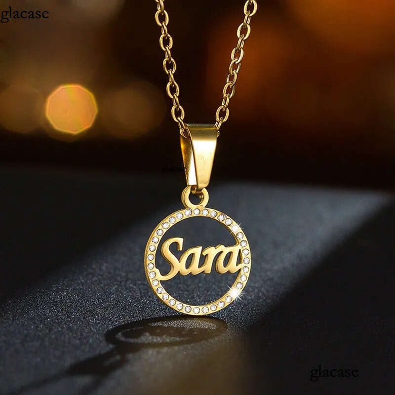 Hip Hop Custom Letters Name Pendant Earrings Ring Bracelet Jewelry Set Mother's Day Gift