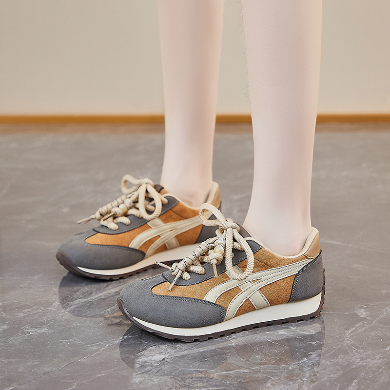 Fall New Arrival Retro Forrest Gump-Style Women's Thick-Sole Height-Boosting Casual Sneakers