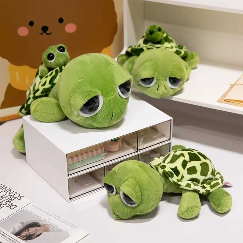 Turtle Doll Throw Pillow Mother And SonTurtle Doll New Cute Cartoon Turtle Plush Toy Big Eye Turtle Plush Toy Children Toy Gifts C250925