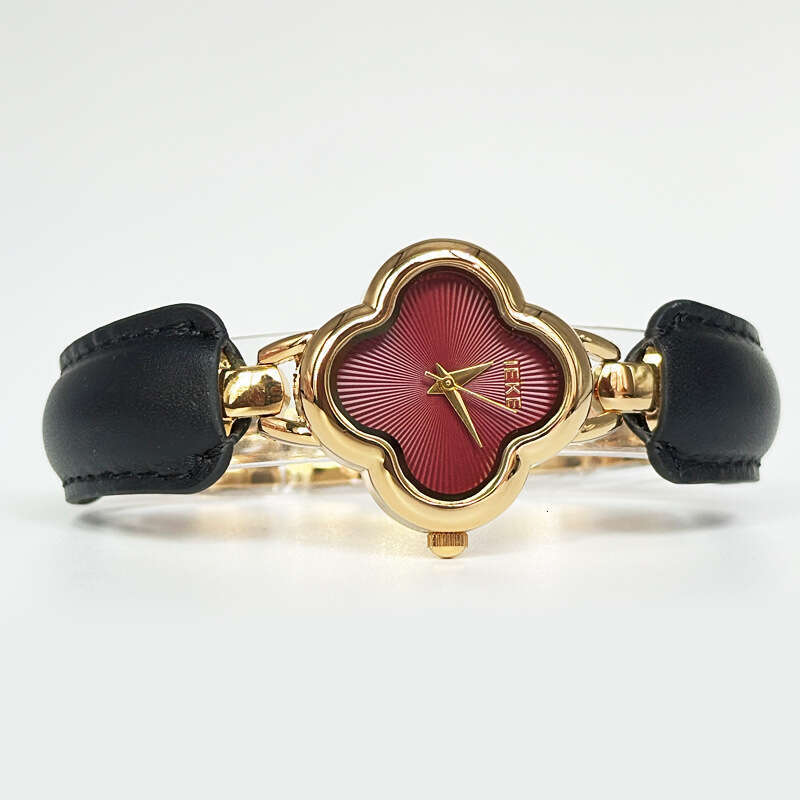 Four-leaf Clover for Women New Ankola Red Bracelet Style Women's IEKE Watch 88250