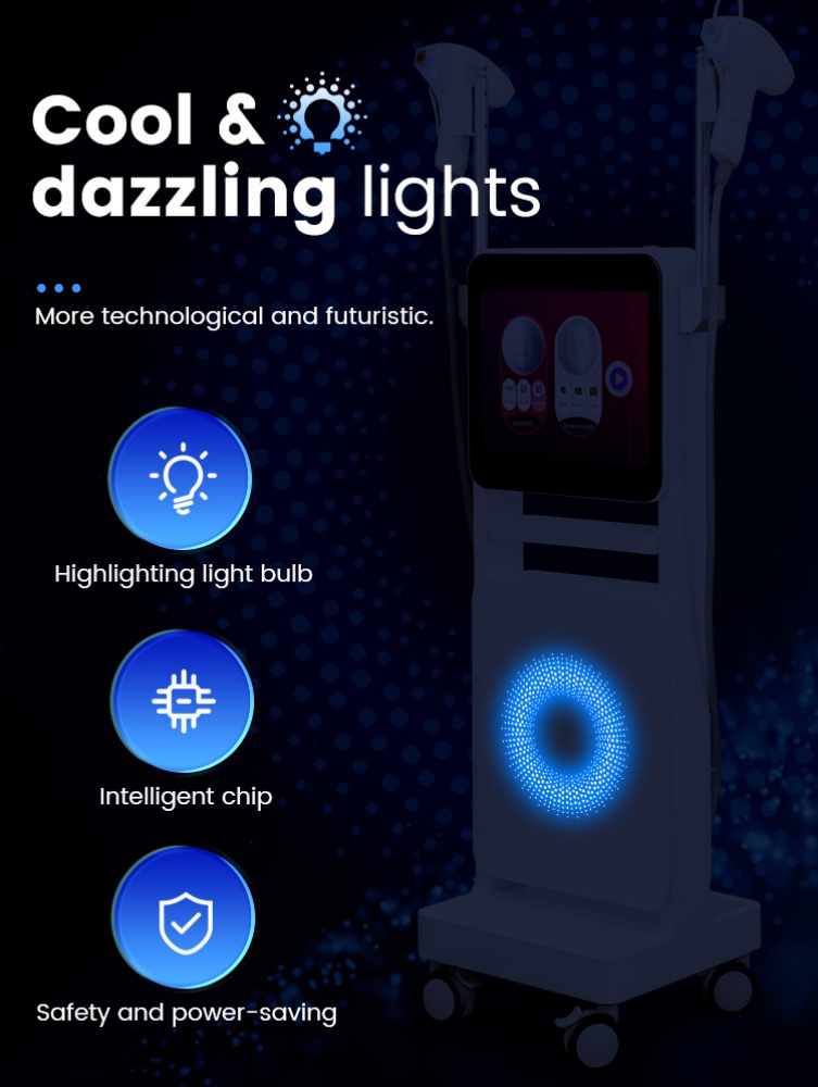 New Microneedle 2 in 1 Instrument For Facial lifting Repairing Acne scars Acne Marks Beauty Machine