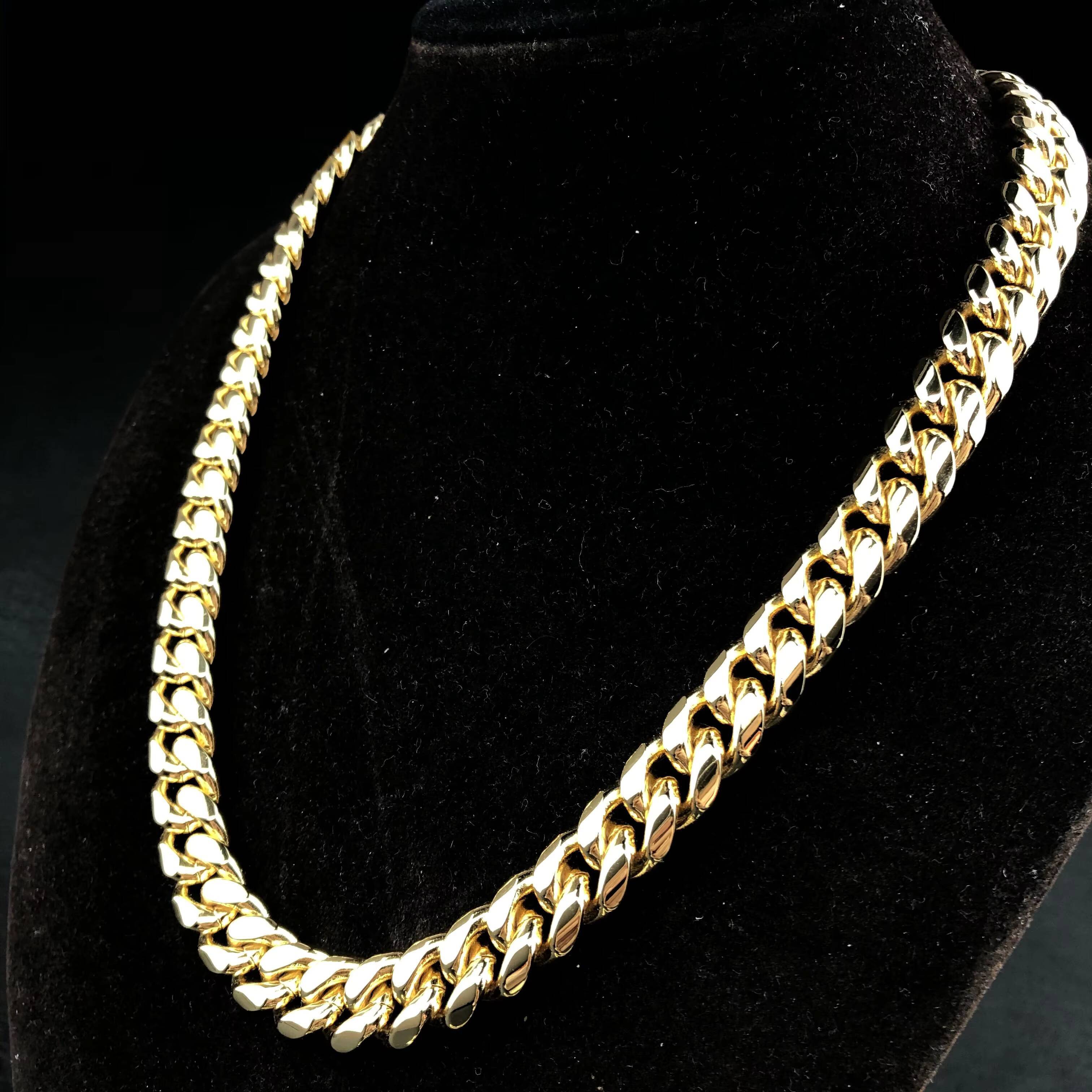 YSS Jewelry Cuban Link Chain 18k Gold Sterling SilverJewelry