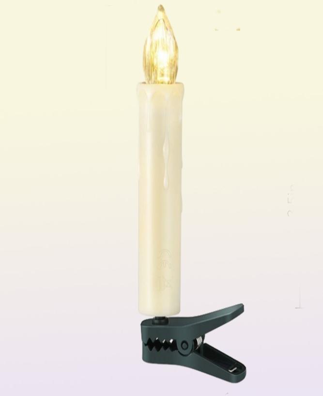 New Years LED Candles Flameless Remote Taper Candles Led Light for Home Dinner Party Christmas Tree Decoration Lamp Y2001091208133