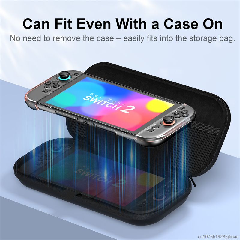Suitable for Nintendo Switch 2 Storage Bag Portable Waterproof NS2 Game Console Protective Case Drop Proof Large Capacity Storage Storage Box