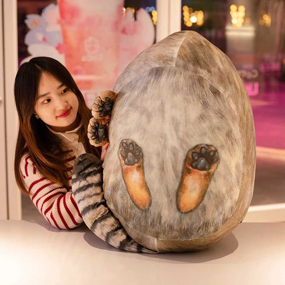 3D Printed Lifelike Pallas Cat Chat manul Plush Toys Stuffed Steppe Cats Cuddly Cushion Room Decor Birthday Gifts for Kids C250925