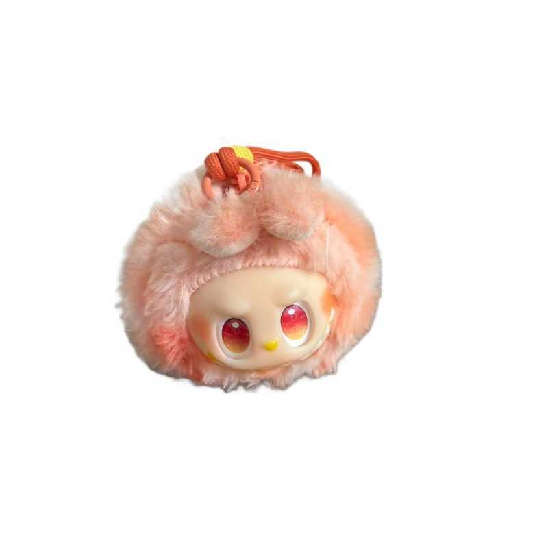 Third Generation Labubu Pencil Case Vinyl Labubu Trendy Stationery Bag Bubble Mart Pencil Bag Plush Toy L250925B8VV