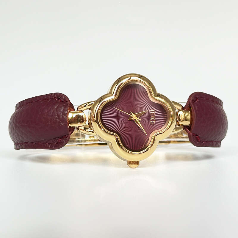 Four-leaf Clover for Women New Ankola Red Bracelet Style Women's IEKE Watch 88250