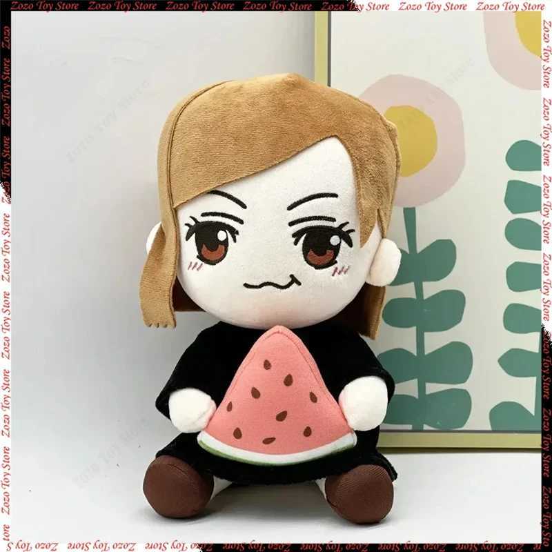 24cm Jujutsu Kaisen Plush Toys Anime figure Kugisaki Nobara Watermelon Sitting Taito Soft Stuffed Dolls Cartoon Decor Toy Gift C250925