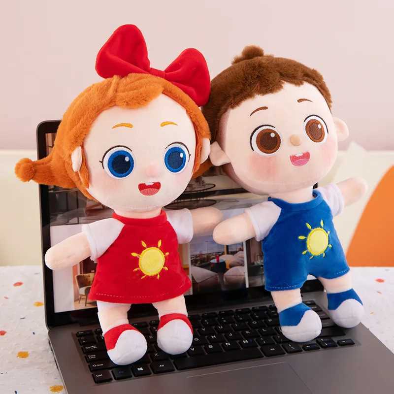 New 30cm Kawaii Yina and Chacha Plush Toy Cute Plush Toy Stitch Doll Home Decoration Ornament Childrens Birthday Gifts C250925