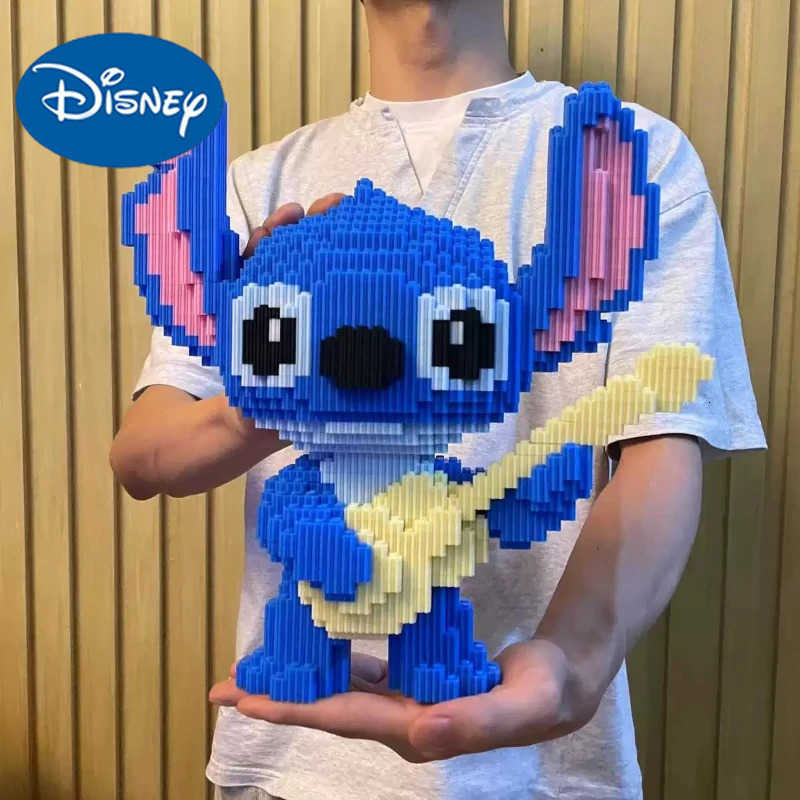 Disney 3000pcs Stitch Building Block Toy Set for Boys and Girls Birthday Christmas Childrens Adult Gift Toys Rapid Delivery H250925