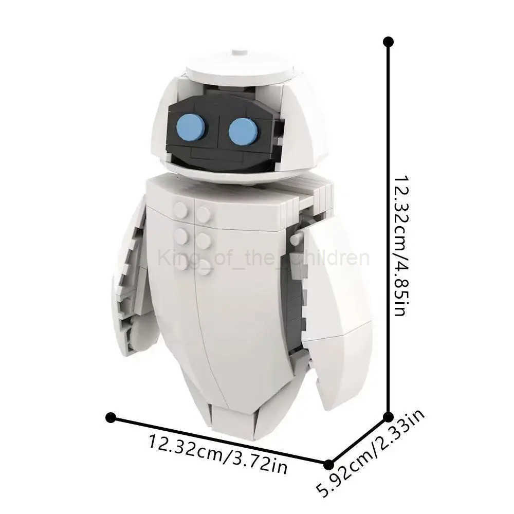 Disney WALLEEVE Building Blocks WALLE Figure Blocks Cartoon Character building block Toys For Kid Birthday Gift H250925