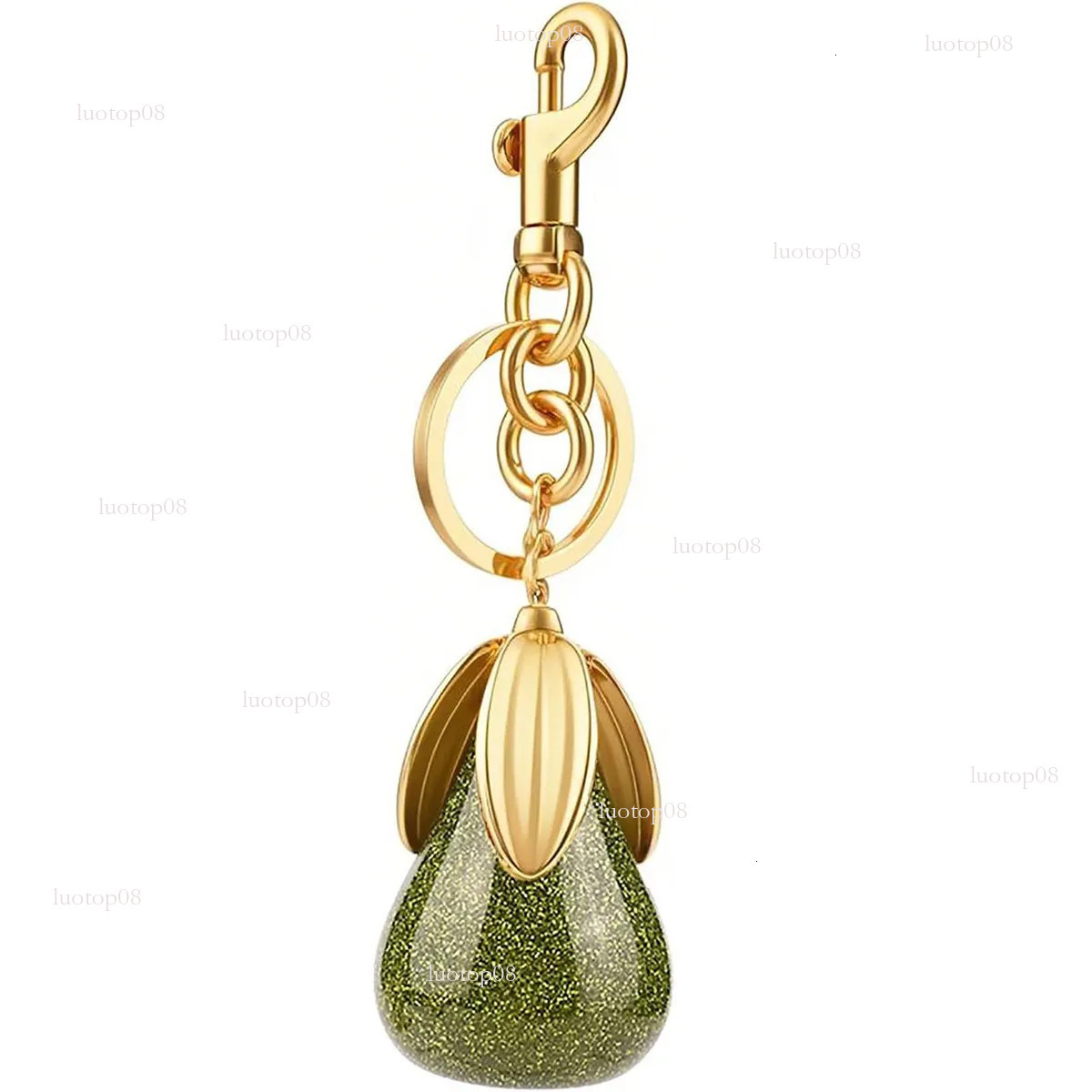 key chain designer hotselling new product fruit creative cute pear bag pendant keychain wallet