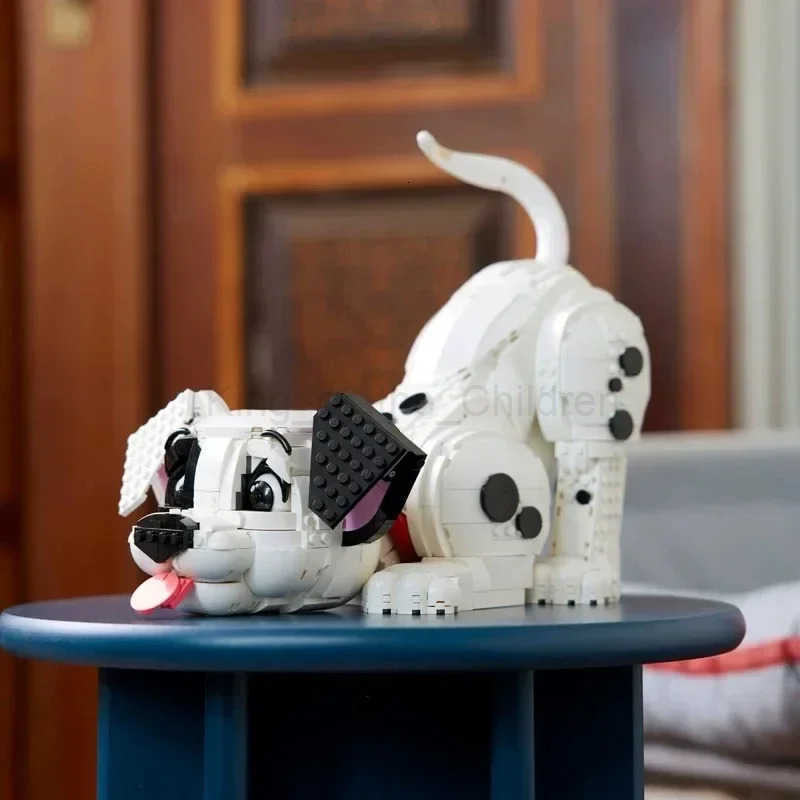 Disney 2025 New 43269 Cartoon 101 Dalmatians Puppy Model Building Block Diy Creative Assembly Educational Toys for kids Gifts H250925