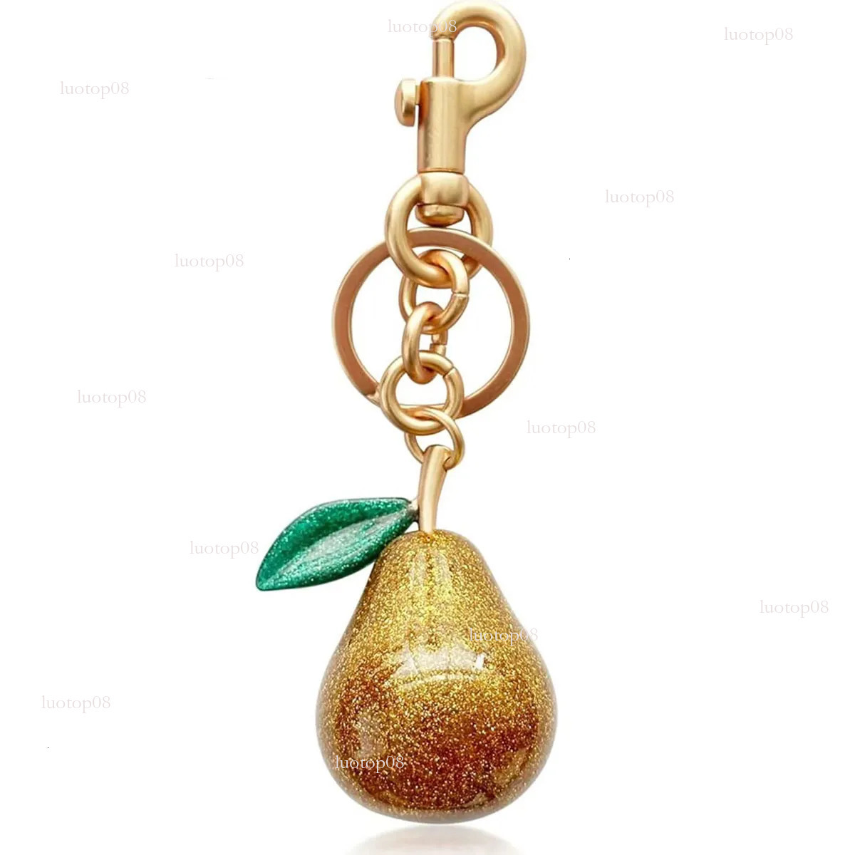 key chain designer hotselling new product fruit creative cute pear bag pendant keychain wallet
