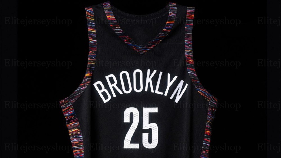 2025-26 City Basketball Jersey Nic Claxton Cam Thomas Noah Clowney Yuri Collins Egor Demin Michael Porter Jr.
