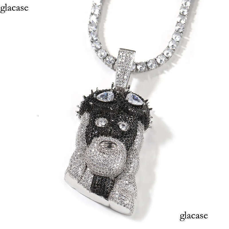 Hip Hop Vintage Jesus Pendant Necklace 5A Zircon Religious Jewelry Sweater Chain