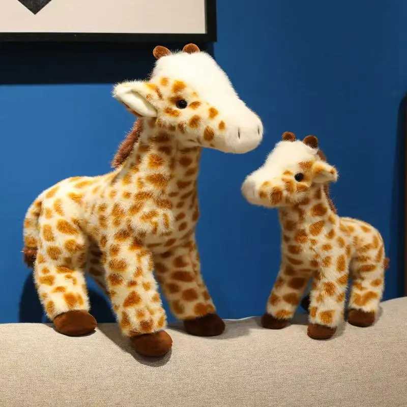 Latest Simulated Giraffe Doll Kawaii Stuffed Plush Toy Doll Cartoon Anime Cute Pillow Holiday Gift Fun Doll for Children C250925