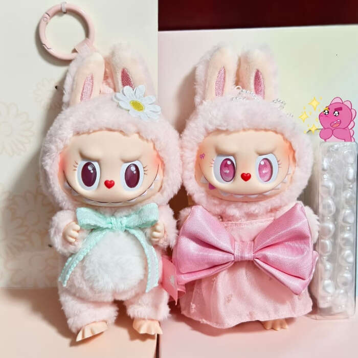 The Monsters Mokoko Close To Sweet Series Jump Into Summer The Blue Diamond Fall Into Spring Vinyl Plush Pendant Labubu Dolls Collectible In Stock