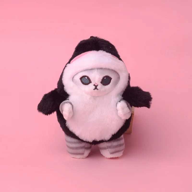 Newest Japanese Cute Mofusand Shark Cat Plush Toys Kawaii Keychain Cartoon Backpack Small Pendant Decoration Boys Holiday Gifts C250925