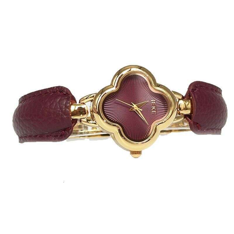 Four-leaf Clover for Women New Ankola Red Bracelet Style Women's IEKE Watch 88250