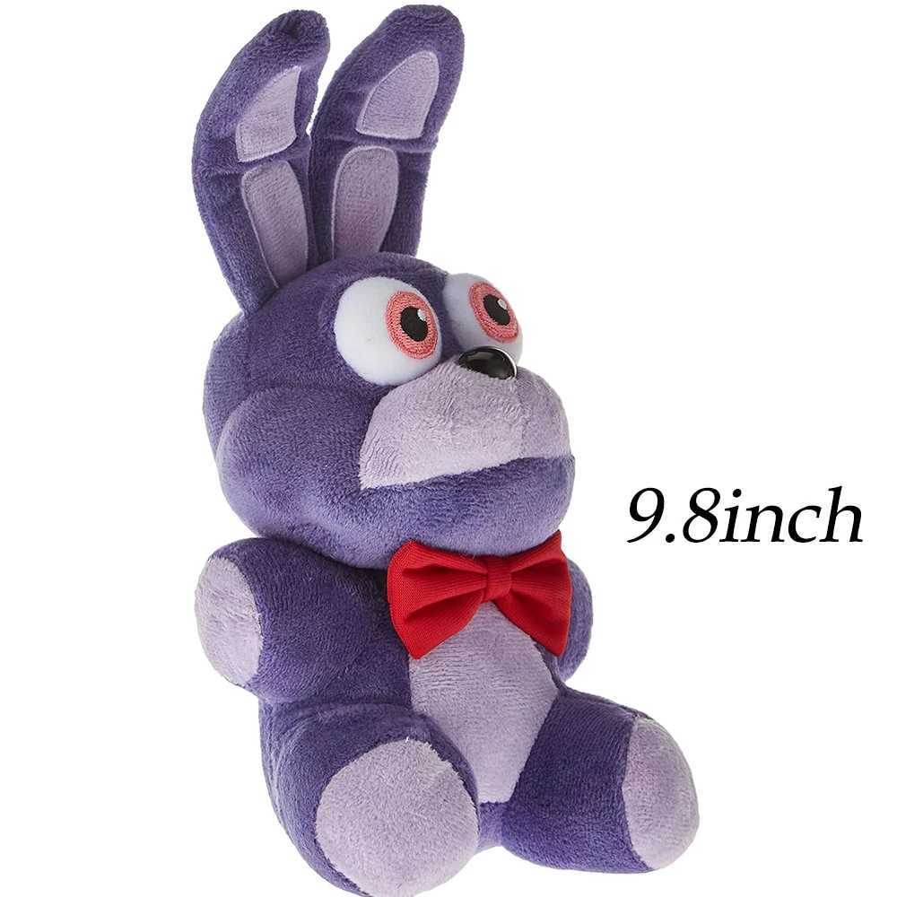 Purple Rabbit Plush Doll Red Tie FN Series Toys Convenient to Carry Anime Game Accessories Small Gifts for Friends and Kids C250925