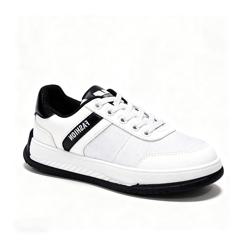 Casual Shoes Boys' & Girls' Fashion - Forward Gray with Yellow Accent Casual Sneakers