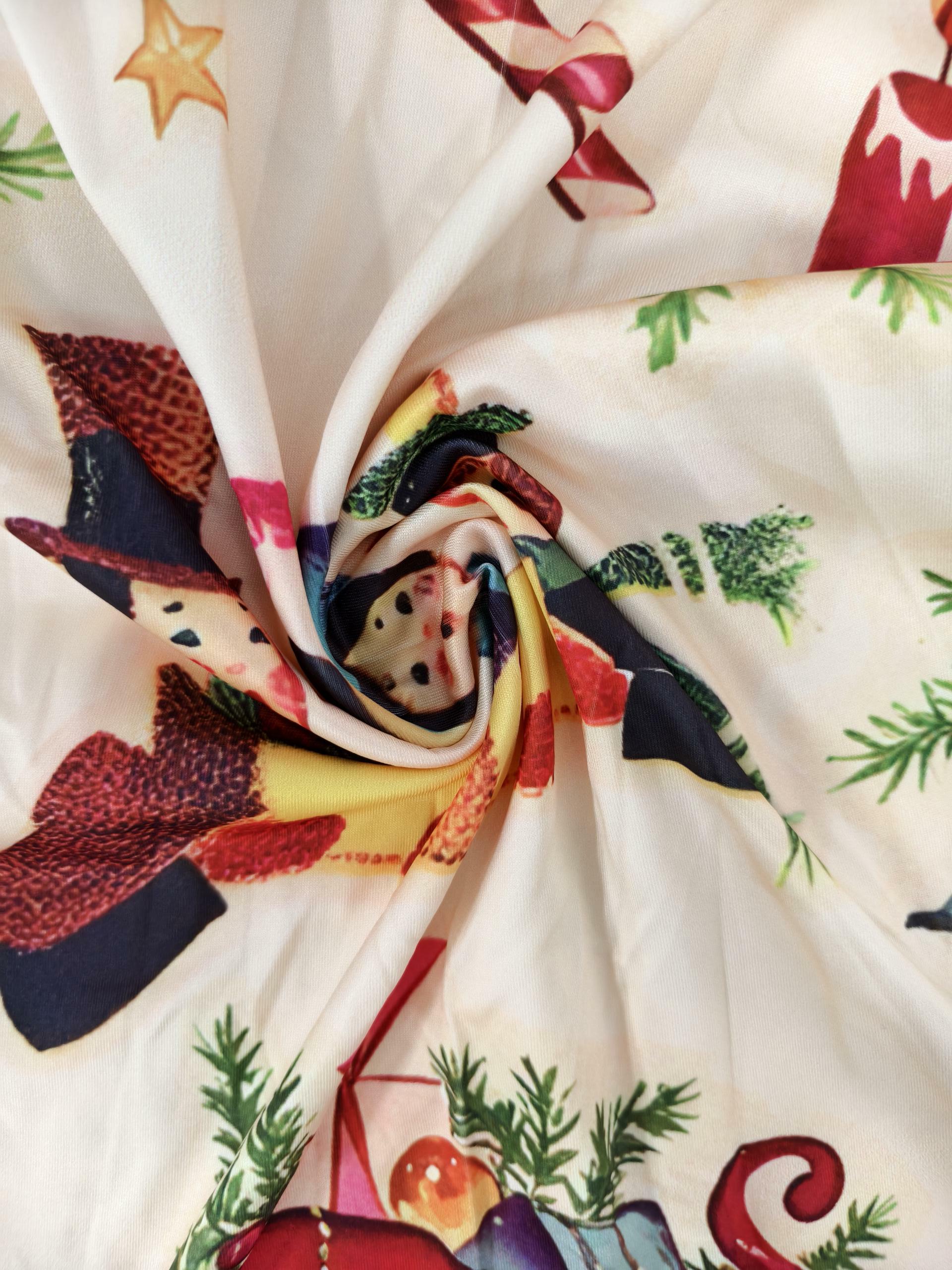 Chic Festive Design Ladies Jogger Style Ankle Length Bottoms Featuring Storage Compartments-CF41031