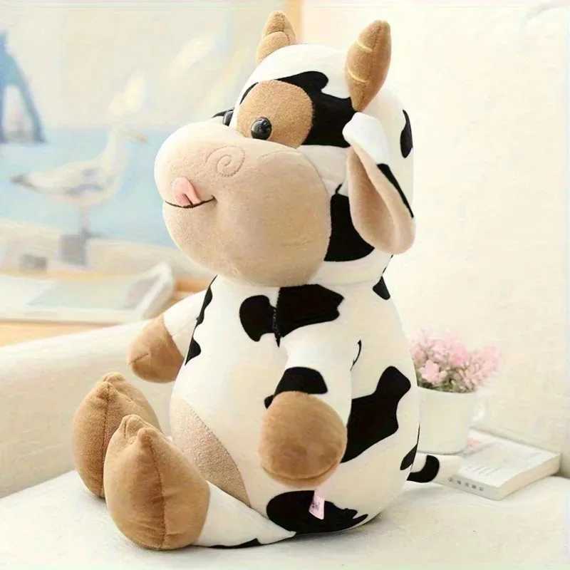 Hot CrossBorder Toys Cute Cow Doll Calf Plush Toy Zodiac Cow Doll 30cm Plush Ornaments Girl Birthday Gift C250925