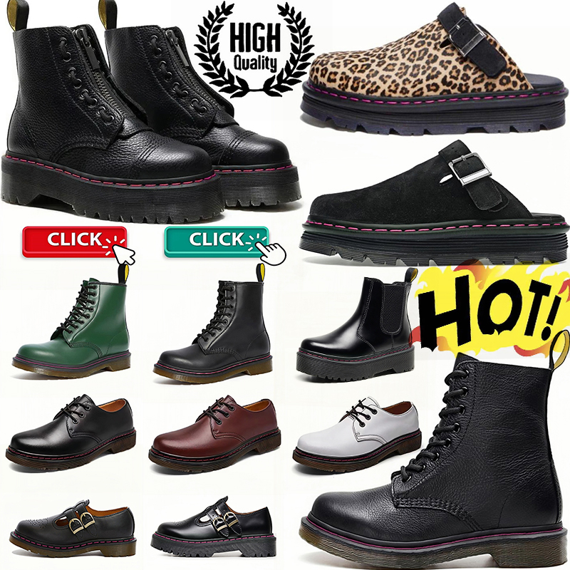 designer autumn winter boots martin clog womens mens platform chelsea booties slides slippers women men ankle shoes