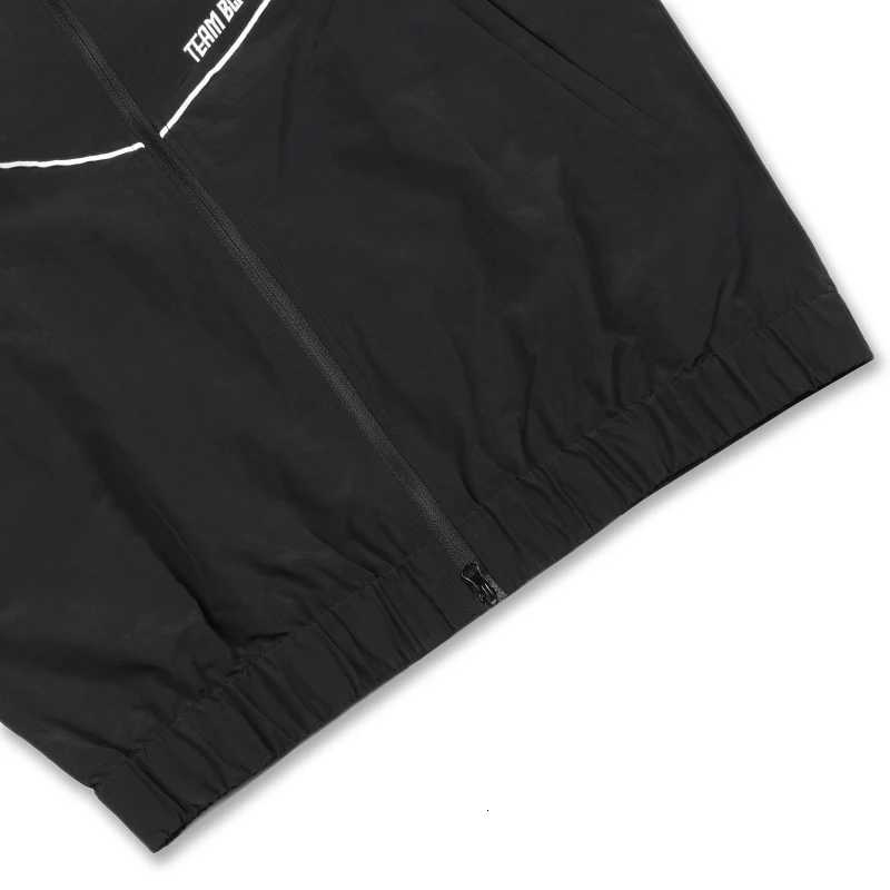 Korean Manhwa Jinx Team Black Windbreaker Jacket Men Women Sports Coat Unisex Loose Tops Outerwears Track Activewear Y2K Clothes X250925