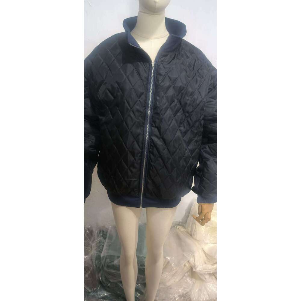 2025 Spring and Autumn New Jacket Sports Style Black Printed Casual Loose Long Sleeve