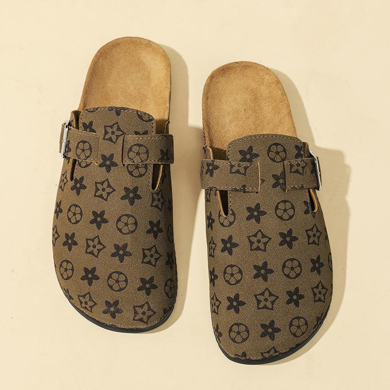 Designer Slippers Comfortable Footbed Birkenstock Shoes Unisex Closed Toe Slide Sandals Casual Slip-On Slippers for Men & Women Free Shipping