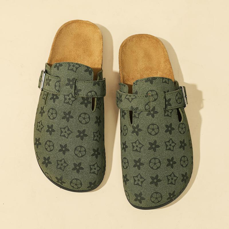 Designer Slippers Comfortable Footbed Birkenstock Shoes Unisex Closed Toe Slide Sandals Casual Slip-On Slippers for Men & Women Free Shipping