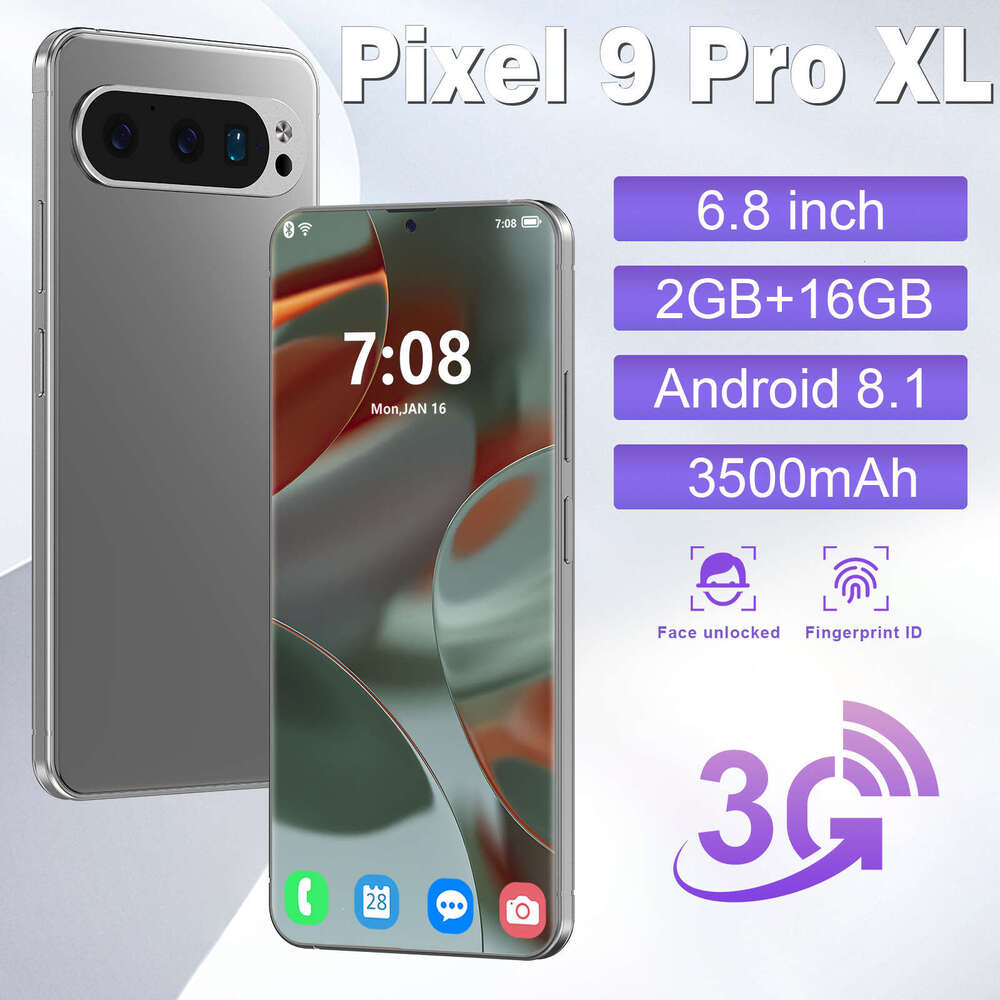 Pixel 9 Pro XL 6.8" OLED 16GB RAM 128/256GB ROM NFC Octa Core Google Tensor G4 Original Unlocked 5G Cell Phone Smart Phone