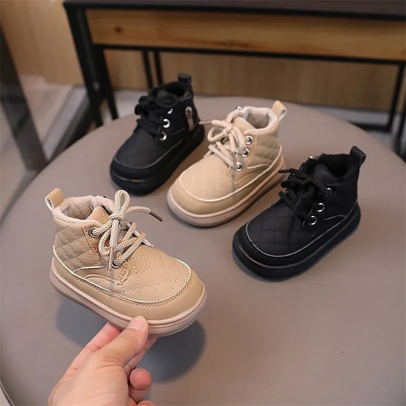 Kids Snow Boots for borns Boy Girl Winter Warm Children Cotton Shoes Kid Sneaker Baby Toddler Non-slip Ankle Boots G11281 240710