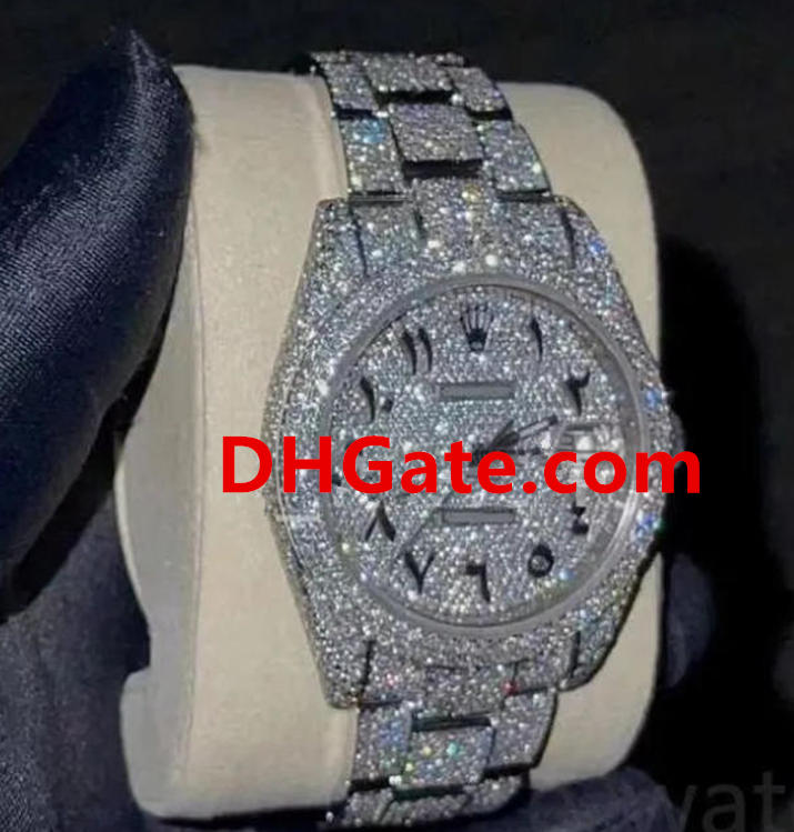 Moissanite Iced Out Designer Watch For Men and Woman High Quality Men Automatic Movement Quartz Watches