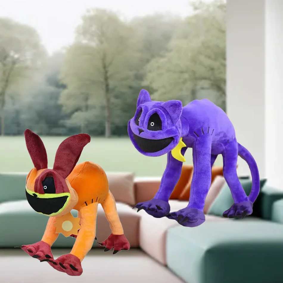 Catnap dogday Plush Smiling Critters Bearhug Plushie Doll Decoration Kawaii Soft Stuffed Toy for Kids Childrens Gift C250925