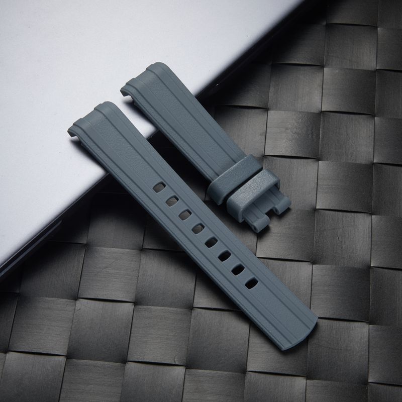 Extra Long Band XL XXL Silicone watch straps Men Soft Quick Release Watchband for Large Wrist Replacement - 18mm ... 20mm 22mm 24mm