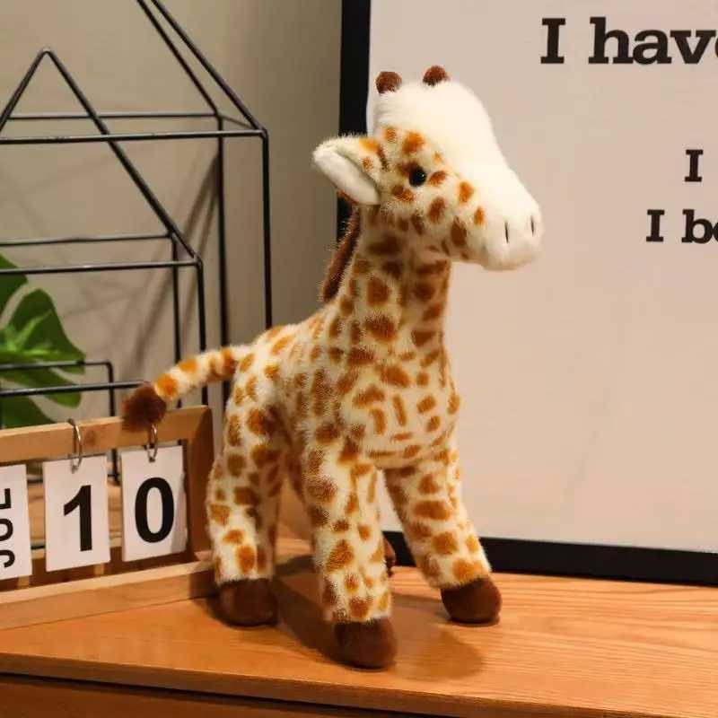 Latest Simulated Giraffe Doll Kawaii Stuffed Plush Toy Doll Cartoon Anime Cute Pillow Holiday Gift Fun Doll for Children C250925