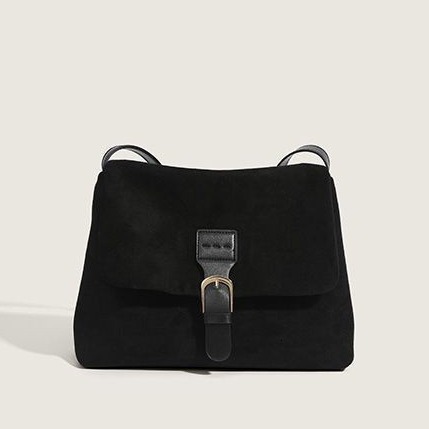 2025 Autumn/Winter New French Style bag Retro Suede Light Luxury Elegant Style Underarm Bag Minimalist Style clean Women's Shoulder Bag Designer 